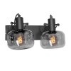 Glaslic Steinhauer applique murale moderne double orientable E27 à 2 lumières