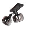 Glaslic Steinhauer applique murale moderne double orientable E27 à 2 lumières