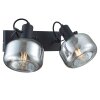 Glaslic Steinhauer applique murale moderne double orientable E27 à 2 lumières