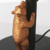 Steinhauer Animaux lampe de table ours, lampe de chevet à interrupteur E27