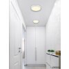 Globo Luno plafonnier LED rond moderne pour couloir et salon, 29 cm, 24 W, 3000 K, 2640 lm