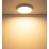 Globo Luno plafonnier LED rond moderne pour couloir et salon, 29 cm, 24 W, 3000 K, 2640 lm