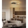 Globo Fletcher plafonnier LED design moderne anneaux doubles 24 W 3000 K 2550 lm