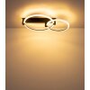 Globo Fletcher plafonnier LED design moderne anneaux doubles 24 W 3000 K 2550 lm