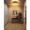 Globo Fletcher plafonnier LED ovale moderne pour salon 1546 lm 3000 K 15 W