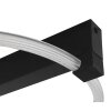 Globo Fletcher plafonnier LED ovale moderne pour salon 1546 lm 3000 K 15 W