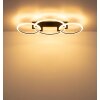 Globo Fletcher plafonnier LED à 3 anneaux moderne design 3000 K 4700 lm 40 W