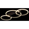Globo Fletcher plafonnier LED à 3 anneaux moderne design 3000 K 4700 lm 40 W