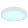 Globo Jess plafonnier LED rond moderne à télécommande 39 cm, 4600 lm, 1800-12000 K, 50 W