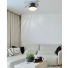 Globo Zavala plafonnier LED design hélice, luminaire de plafond moderne