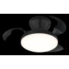 Globo Zavala plafonnier LED design hélice, luminaire de plafond moderne