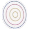 Globo Darteri applique murale LED néon circulaire cible de fléchettes moderne