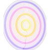 Globo Darteri applique murale LED néon circulaire cible de fléchettes moderne