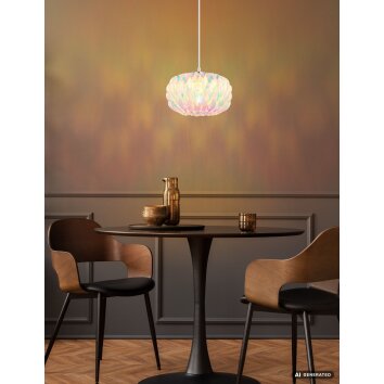 Globo Juana suspension design, luminaire suspendu rond E27 40 W Ø 25 cm