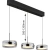 Globo Livion suspension LED pour table à manger 85 cm, design moderne élégant