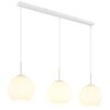 Globo Andre suspension triple à 3 globes, luminaire suspendu moderne-rétro
