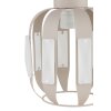 Globo Arlen suspension cage 3 lumières E27 H120 cm, design moderne et rétro