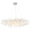 Globo Maxine lustre suspendu design 14 lumières G9 moderne pour salle à manger