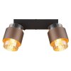 Globo Milley spot de plafond double E27 moderne pour salon, couloir et cuisine