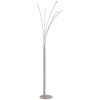 Globo Bizzy lampadaire sur pied LED moderne à tiges courbées, 187 cm, salon et salle à manger