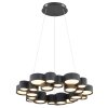 Globo Darla suspension luminaire LED design moderne à anneaux pour salle à manger