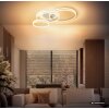 Globo Rubio plafonnier LED à anneaux imbriqués moderne 72 W 3000 K 7750 lm