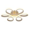 Globo Orbita plafonnier LED carré design moderne pour salon, cuisine et couloir