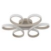 Globo Orbita plafonnier LED carré design moderne pour salon, cuisine et couloir