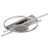 Globo Donte plafonnier LED carré moderne, luminaire de plafond, 3000 K 4279 lm 40 W