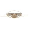 Globo Donte plafonnier LED carré moderne, luminaire de plafond, 3000 K 4279 lm 40 W