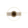 Globo Donte plafonnier LED carré moderne, luminaire de plafond, 3000 K 4279 lm 40 W