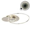 Globo Beltran plafonnier LED rond moderne pour salon cuisine 3700 lumens 2700-6000 K 24 W