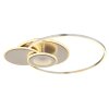 Globo Beltran plafonnier LED rond moderne pour salon cuisine 3700 lumens 2700-6000 K 24 W
