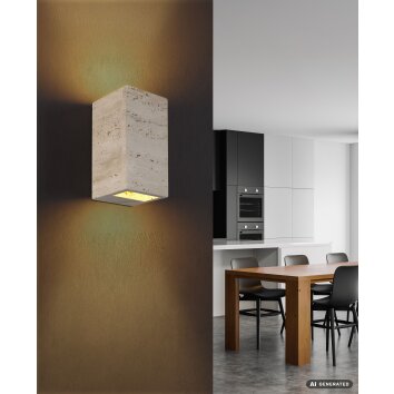 Globo Rojas applique murale LED carrée moderne 6 W 3000 K 575 lm