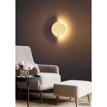 Globo Rojas applique murale ronde LED moderne 12W 3000K 1331 lm pour intérieur