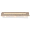 Globo Rojas applique murale LED carrée au design moderne à éclairage haut et bas