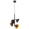 NOWA Satellite suspension à 4 spots E14, moderne pour salle à manger et salon