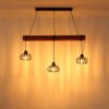 Globo Caldwell suspension pour salle à manger, luminaire suspendu, 3 flammes E27