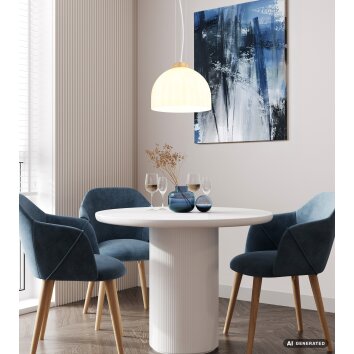 Globo Swanson suspension, lampe pendante dôme moderne pour salle à manger et cuisine