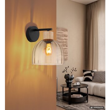 Globo Swanson applique murale intérieure moderne E27 pour salon et couloir