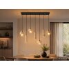 Globo Daren suspension moderne allongée à 4 lumières E27 64,5 cm pour salle à manger