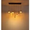 Globo Daren suspension moderne allongée à 4 lumières E27 64,5 cm pour salle à manger