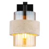 Globo Daren applique murale intérieure design carré pour salon et couloir E27 40 W