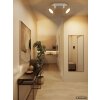 Globo Lyndon plafonnier moderne spot de plafond à 2 spots carrés E14 pour salon et couloir