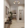 Globo Lyndon plafonnier moderne spot de plafond à 2 spots carrés E14 pour salon et couloir