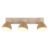 Globo Lyndon plafonnier spot de plafond 3 spots E14 moderne pour salon et cuisine