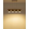 Globo Lyndon suspension luminaire allongée 4 lampes E14 salle à manger cuisine