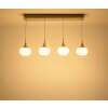Globo Lui suspension LED allongée moderne 90 cm pour salle à manger 32W 3000K 3600 lm