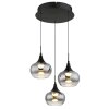 Globo Lui suspension ronde LED moderne ø 37 cm pour salle à manger et cuisine