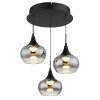 Globo Lui suspension ronde LED moderne ø 37 cm pour salle à manger et cuisine